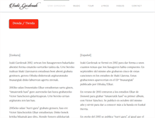 Tablet Screenshot of izakigardenak.com